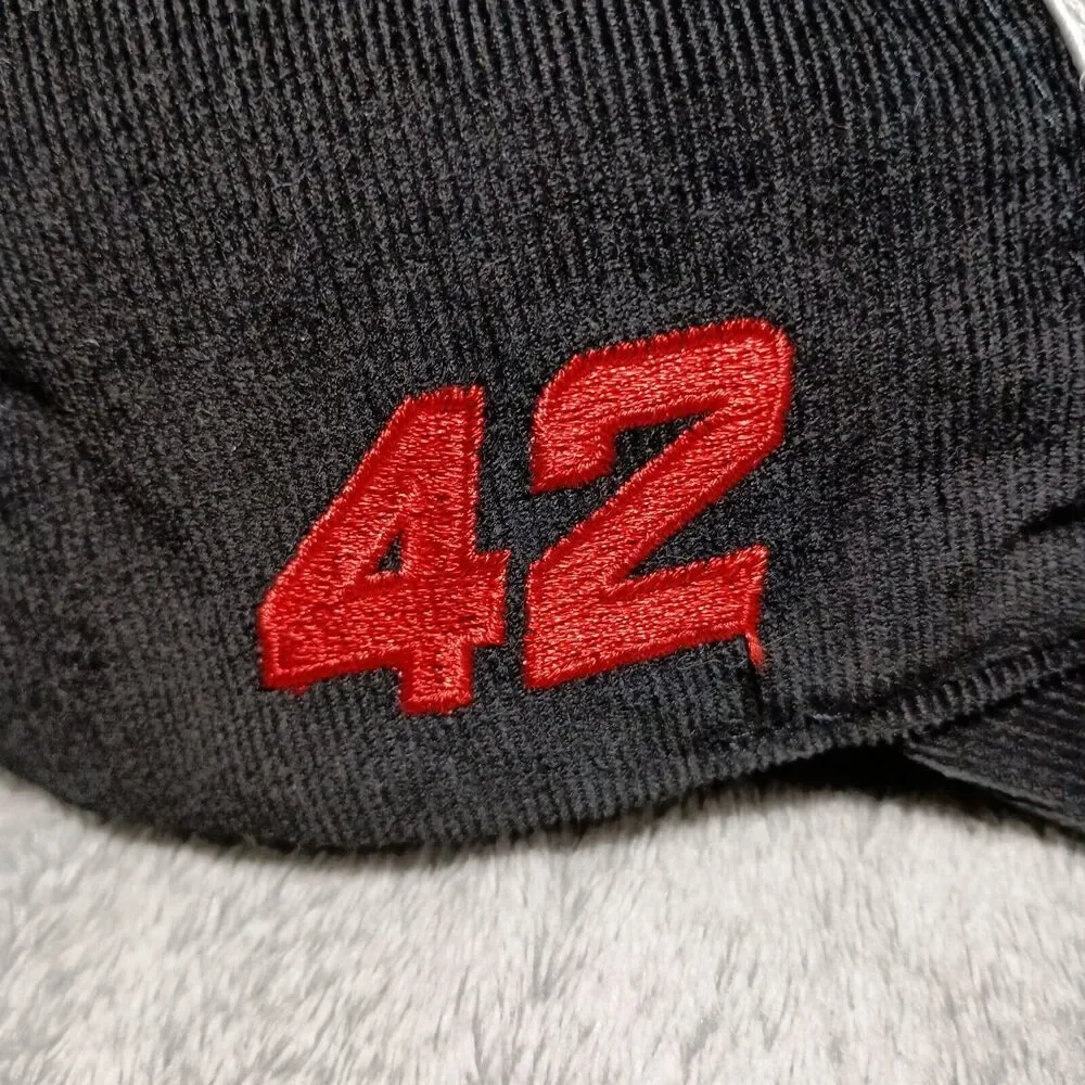 Rare Corduroy NASCAR Havoline Ganassi Racing 42 Cap Strapback Hat Embroidered